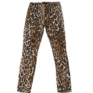 7 For All Mankind Animal Print Stretchy Skinny Pants Women’s Size 26